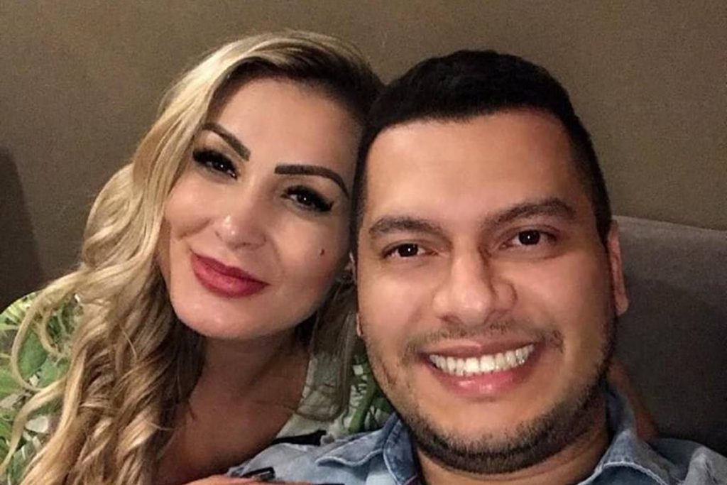 Andressa Urach e Thiago Lopes