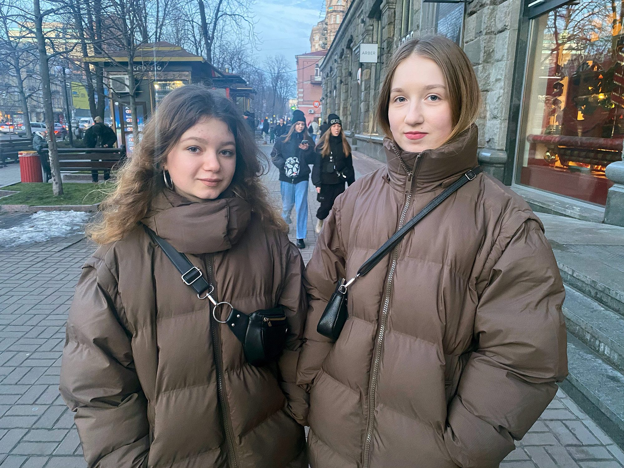 Anastasia Grimaylo e Daria Zhabinska.