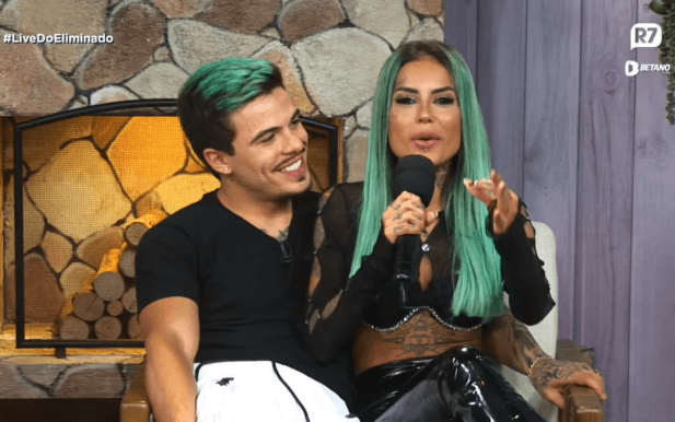 20221022 Thomaz Costa E Tati Zaqui Na Live Do Eliminado