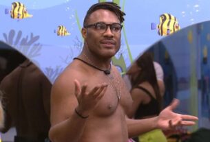 Fred Nicácio sem camisa no BBB23 - METRÓPOLES