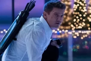 Jeremy Renner em "Vingadores".  (Foto: Reprodução/ Marvel)